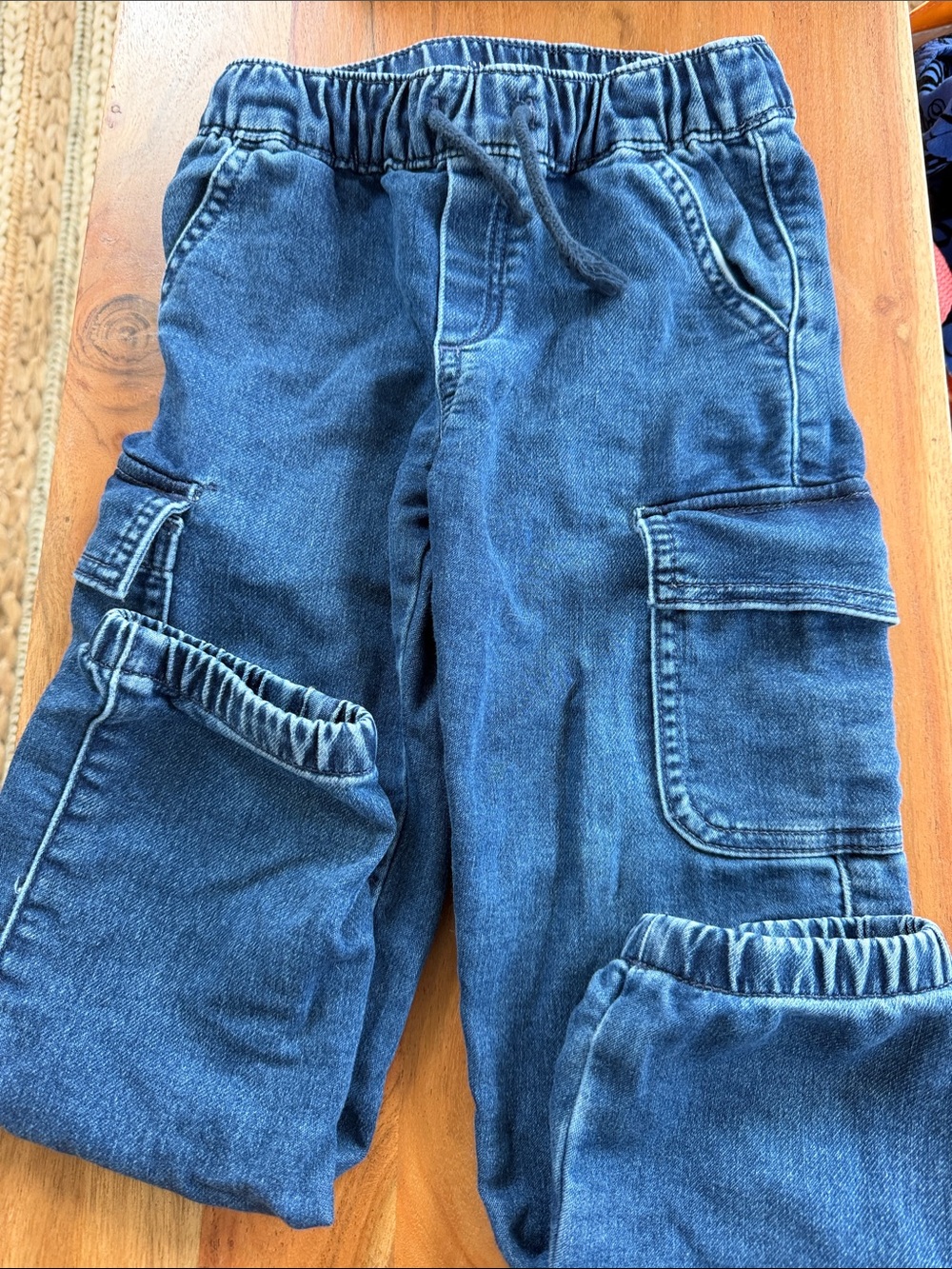 GAP Denim Cargo Jogger Pants